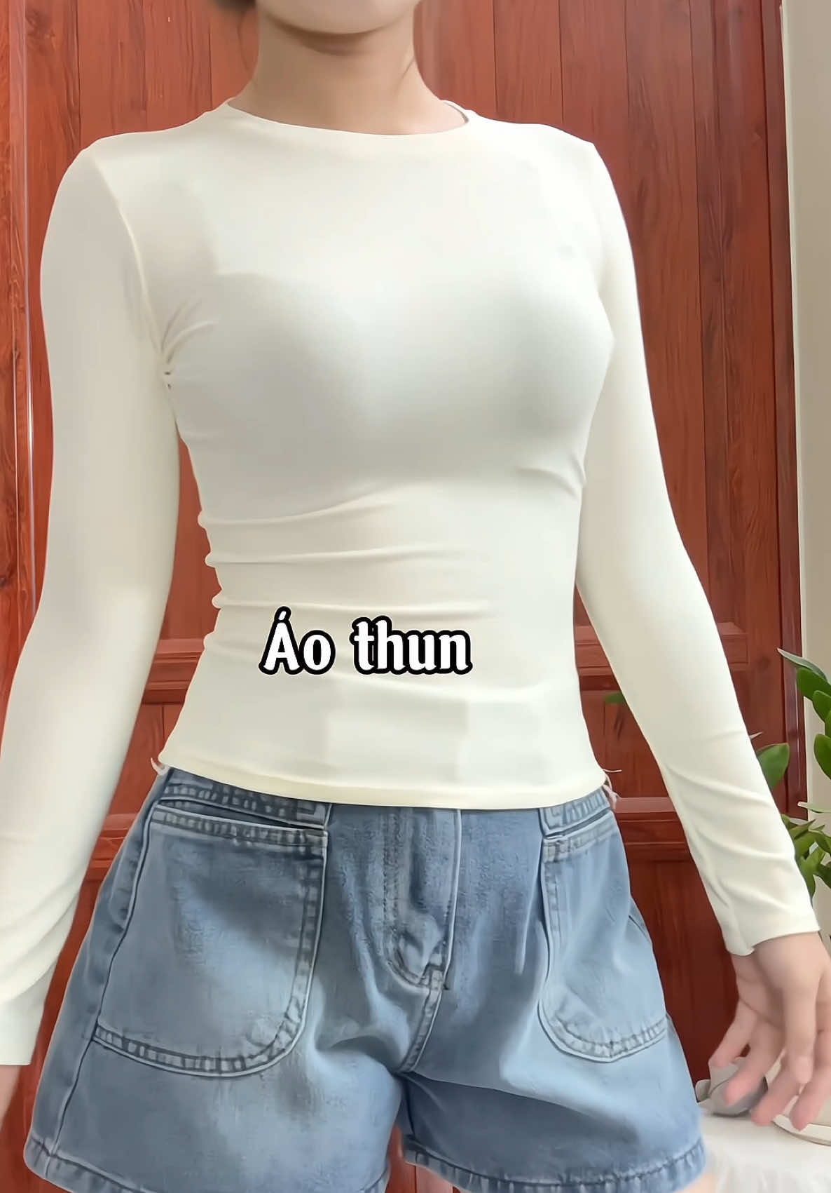 Áo thun giữ nhiệt xinhhhh #xuhuong #outfit 