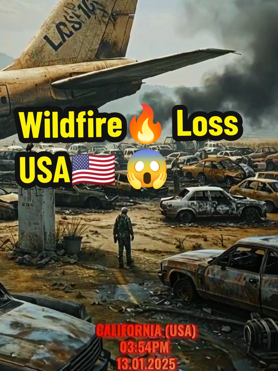 Wildfire🔥 Loss USA🇺🇸 Los Angeles😱😱#foryoupagе #welovetosmile #trending #growmyaccount #500k 