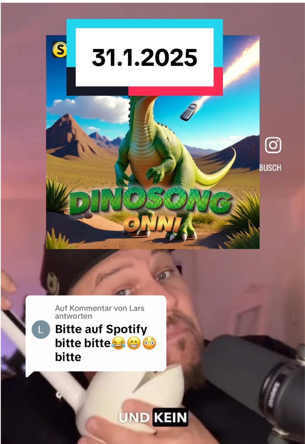 Antwort auf @Lars 31.01.2025 🦖🧱💥#onni #onnigramm #dinosong #nokia3310 #foru #fyp #music