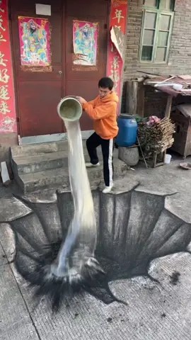 #3dart #streetart #prank #drawing #tiktokartist #3ddrawing #foryou #fyp #pourtoi #dog 