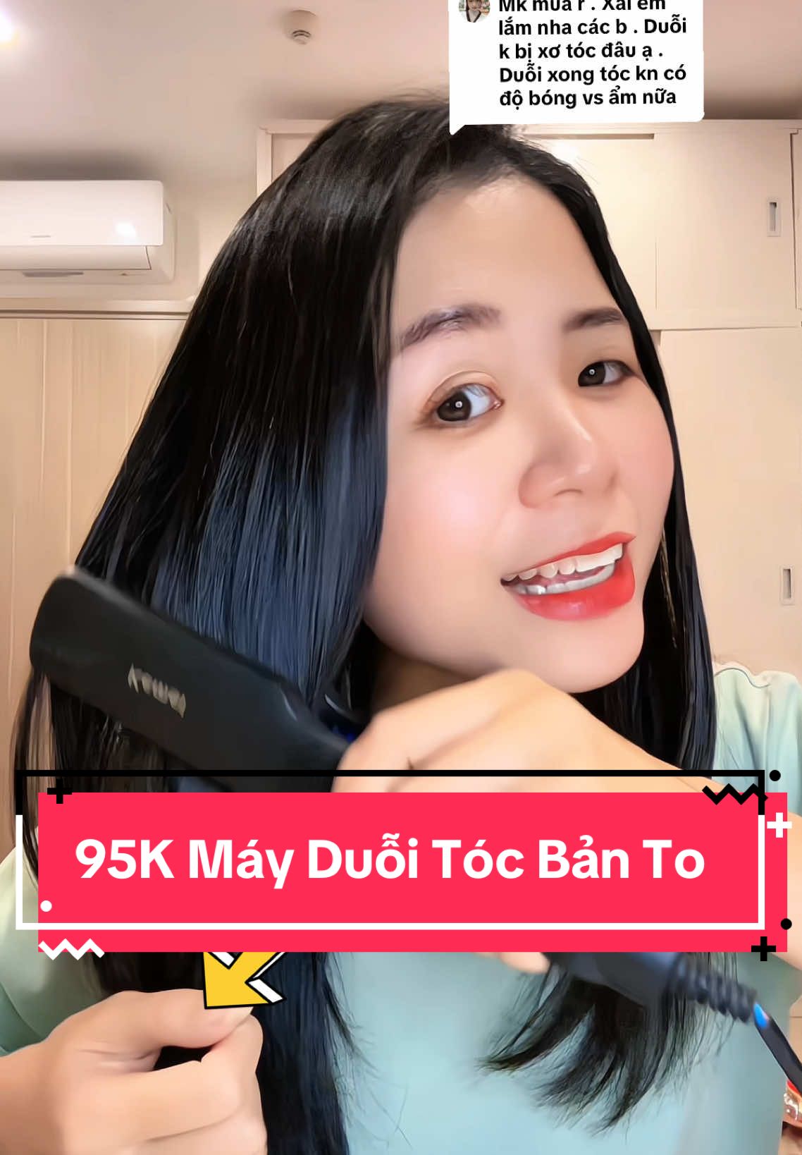 Trả lời @Mai ☘️ Cám ơn feedback xịn sò của em. Duỗi tóc êm ru bóng mượt chơi Tết các nàng ơi. #mayeptoc #maylatoc #mayduoitoc #mayduoitockemei #mayduoitoczlife #zlife #kemei #duoitoctainha #eptoctainha #duoicup #duoicupphong #duoithang #uoncup #latoc #eptoc #maylatoc #mayuontoc #xuhuong #emmuareview 