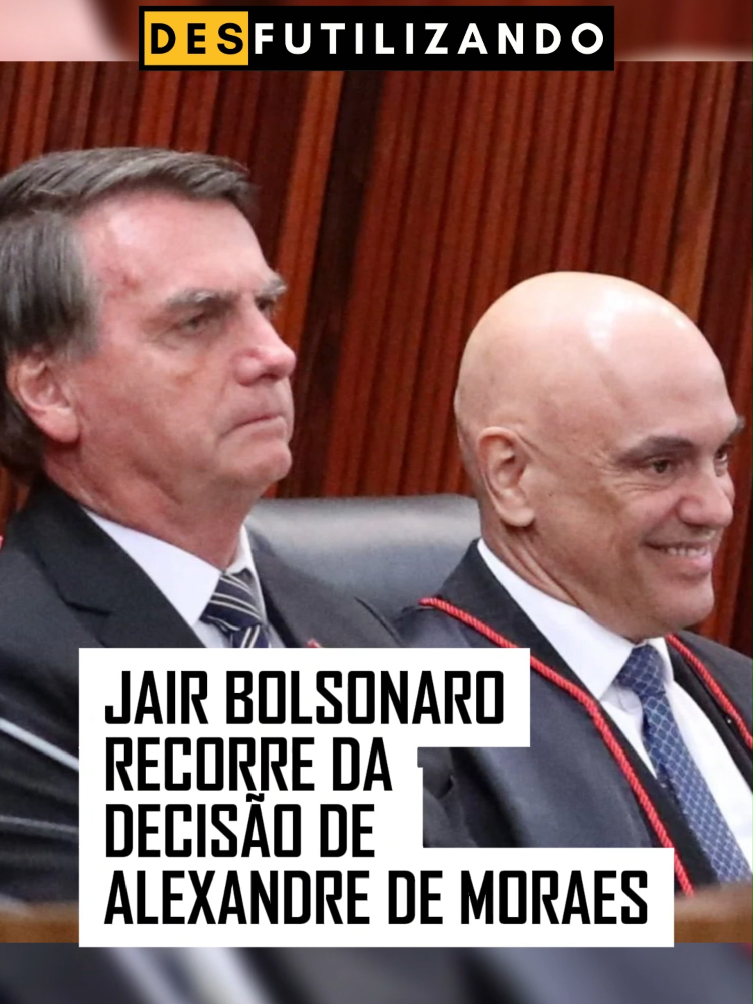 JAIR BOLSONARO RECORRE DA DECISÃO DE ALEXANDRE DE MORAES #notícias #alexandredemoraes #stf #jairbolsonaro