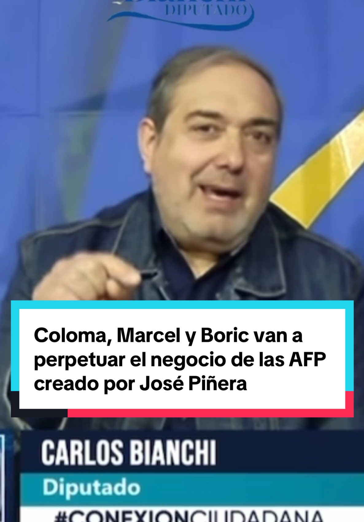 En este #Gobierno se van a perpetuar las #AFP! Lo que en su momento hizo José Piñera, hoy lo va a perpetuar #Coloma, #Marcel y Gabriel #Boric. Las AFP que administran un 10% y que iban a desaparecer, ahora van a administrar un 16%, los empresarios le van a hacer un MONUMENTO de ORO a Coloma!