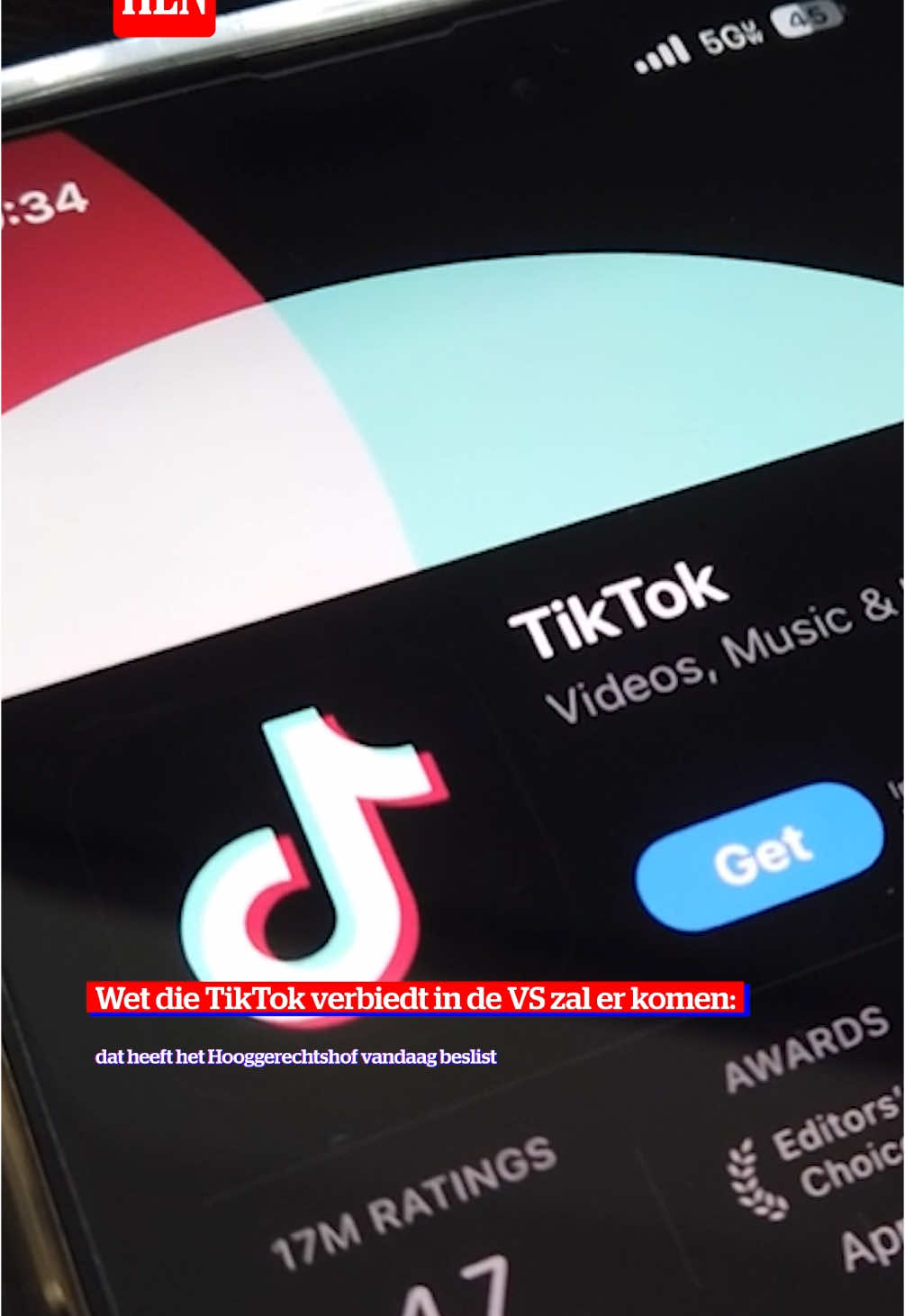 Het verbod op TikTok in de VS wordt behouden. #hln #mening #app #TikTok #VS #verbod #viral 