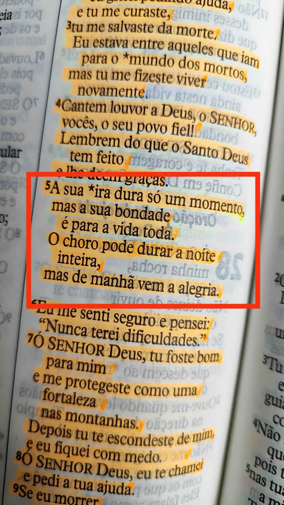 Salmos 30:5 (NTLH) A sua ira dura só um momento, mas a sua bondade dura a vida inteira. O choro pode durar a noite inteira, mas de manhã vem a alegria. Senhor amado, obrigado porque mesmo nas noites mais escuras da minha vida, a Tua promessa de alegria me dá esperança. Ajuda-me a confiar que o sofrimento é passageiro e que a Tua bondade prevalece sempre. Renova minha força para esperar pelo amanhecer da Tua alegria, e enche meu coração com fé, pois sei que o Teu amor dura para sempre. Amém. #biblia #Deus #versiculosblibicos #versiculododia #fycristao #palavradeDeus #lendoabiblia #cristão #cristoviveemmim #Salmos 