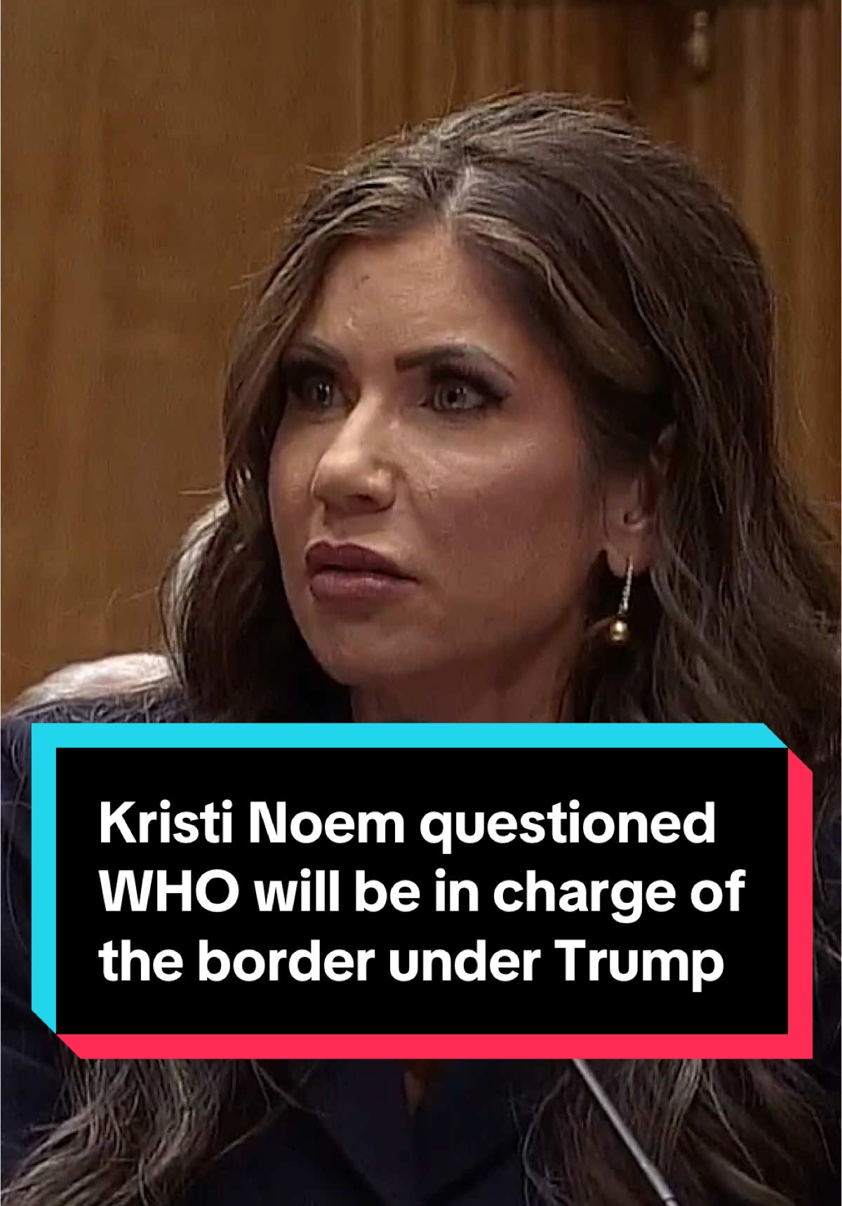 Sen. Andy Kim, D-N.J., asked Gov. Kristi Noem on Friday about how her role as DHS secretary, if confirmed, would differ from the job Tom Homan is set to have as Trump's border czar. Noem said, 