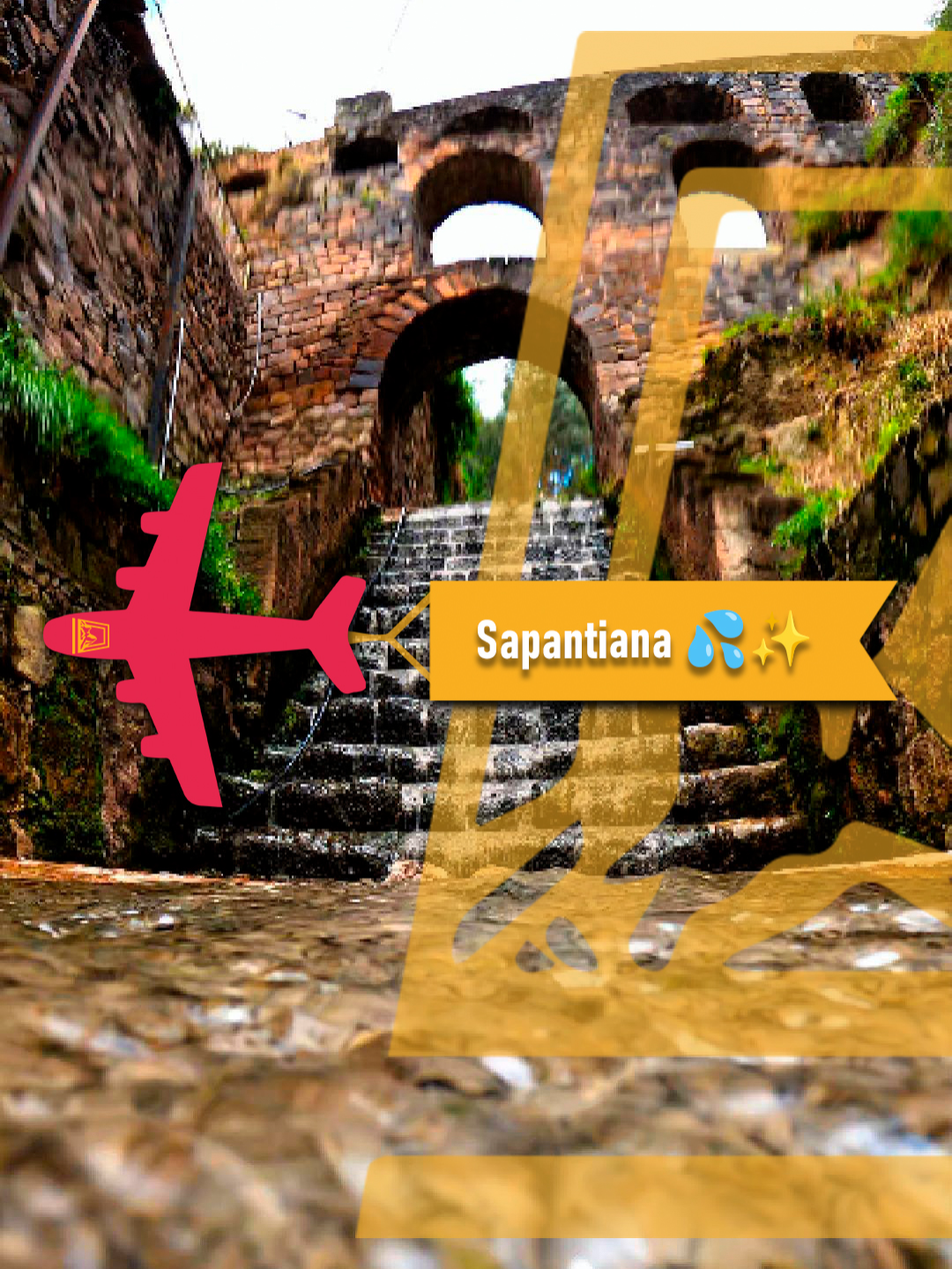 📜 Susurros de historia y agua en el Acueducto de Sapantiana. 💦✨ Déjate llevar por la paz de este rincón escondido en Cusco. 🌿🎶 #turitravel#cusco#sapantina #7borreguitos#acuaductordesapantiana