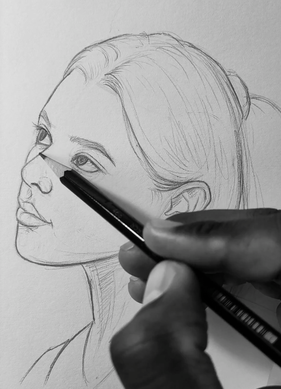 Speed Drawing | Art tutorials  #creatorsearchinsights #draw #drawings #arttutorial #dibujos #artist #metadoloomis 