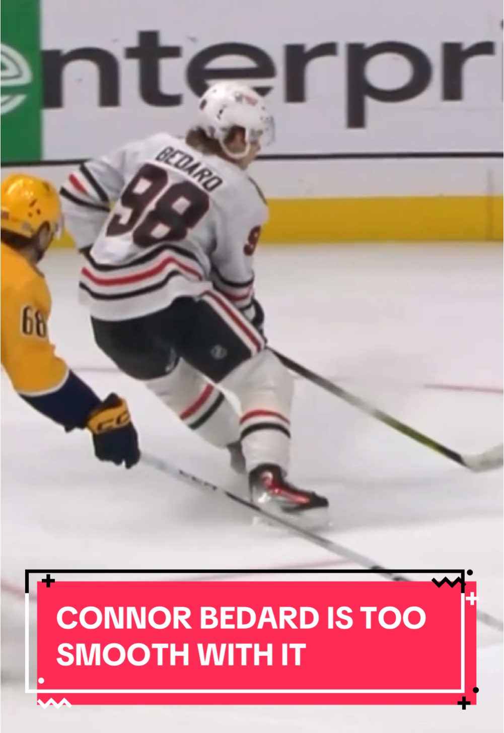Connor Bedard is too smooth with it 😮‍💨 #connorbedard #NHL #chicagoblackhawks 