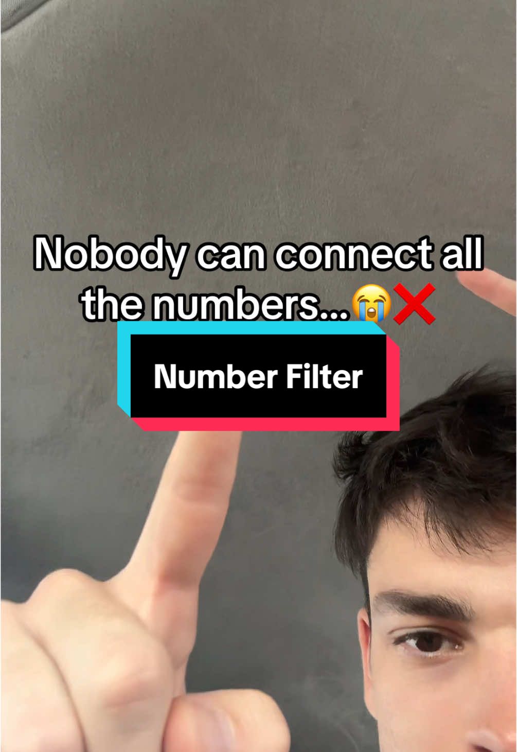 Number filter is so hard #filter #filterchallenge #puzzle #numberfilter 