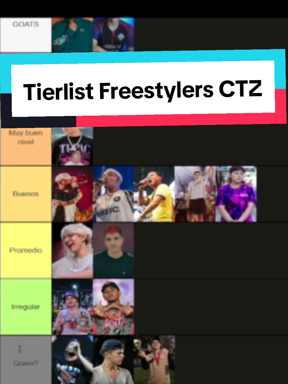 CTZ 🥵🥵 #fms #vtuber #freestyle #tierlist 