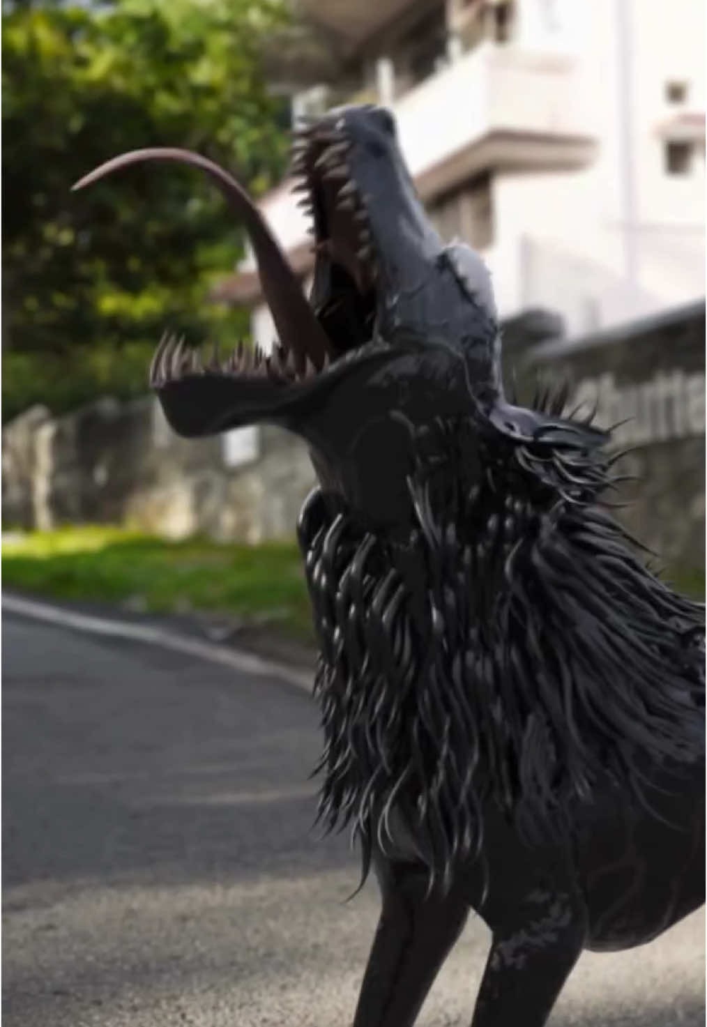 Our Creator Highlight of the Week goes out to @Shutter Authority for using incredible VFX to turn this furry friend into a sinister symbiote ⚫ #Sony #SonyPictures #Venom #Symbiote #VFX 