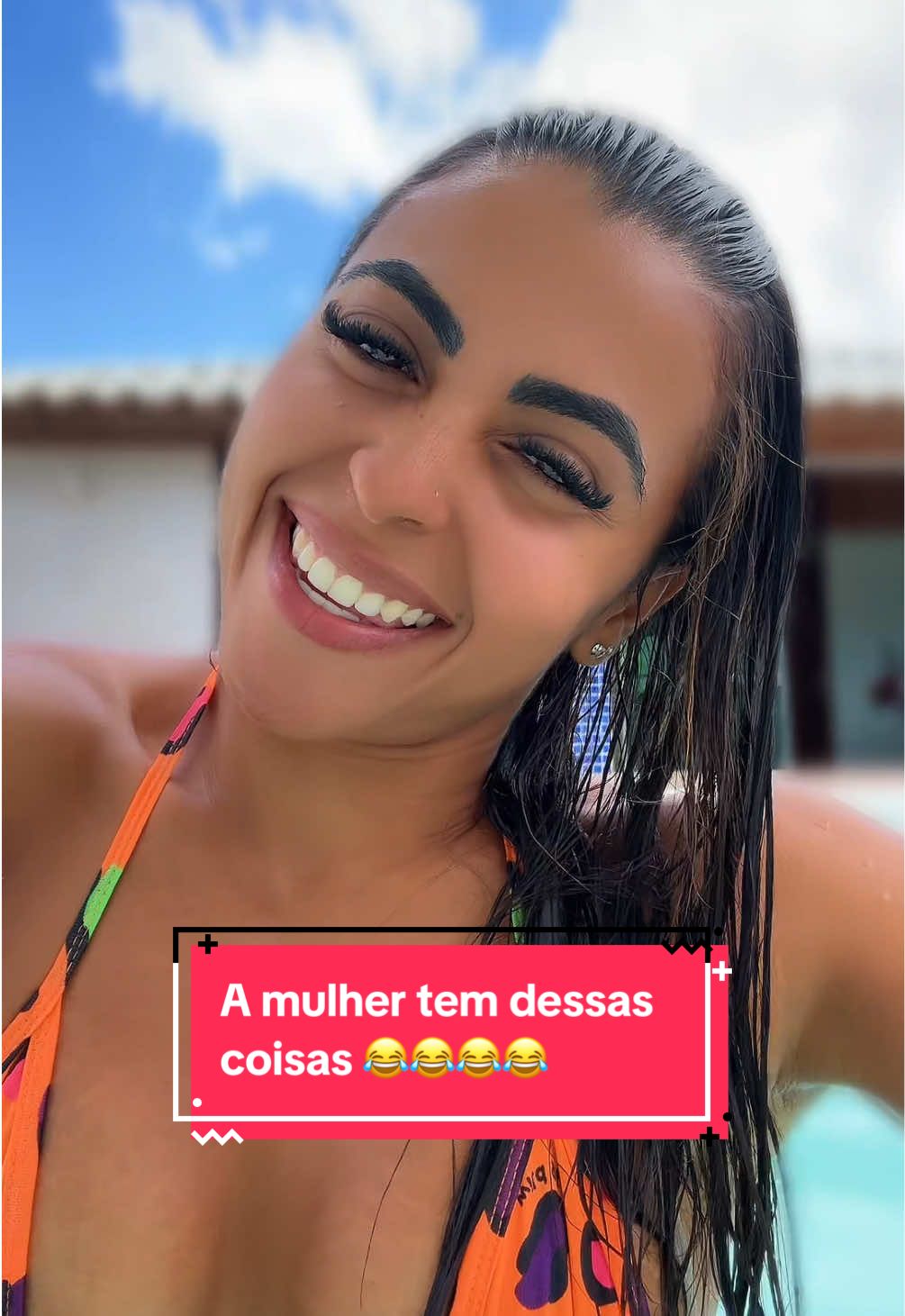 Nós mulheres 🤣🤣🤣 #mulheres #dublagem #morena #linda #foryoupage❤️❤️ #fyp #explore #Viral #piscina #humor #nemememe 