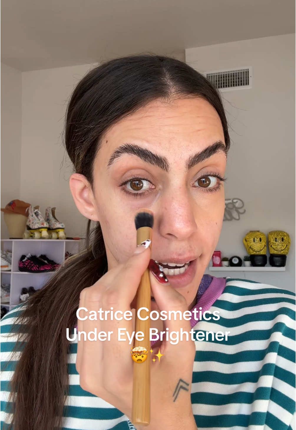 Just casually being houdini over here with @Catrice Cosmetics under eye brightener/corrector! This stuff feels like magic 🪄✨ #catricecosmetics #catrice #undereyebags #undereyeconcealer #undereyecircles #darkcircles #darkcirclesundereyes #undereyebrightener #colorcorrection #makeuphacks #makeupmusthaves #tiktokshopfinds #tiktokshopjumpstartsale #tiktokshoploveatfirstfind #newyearnewaura 