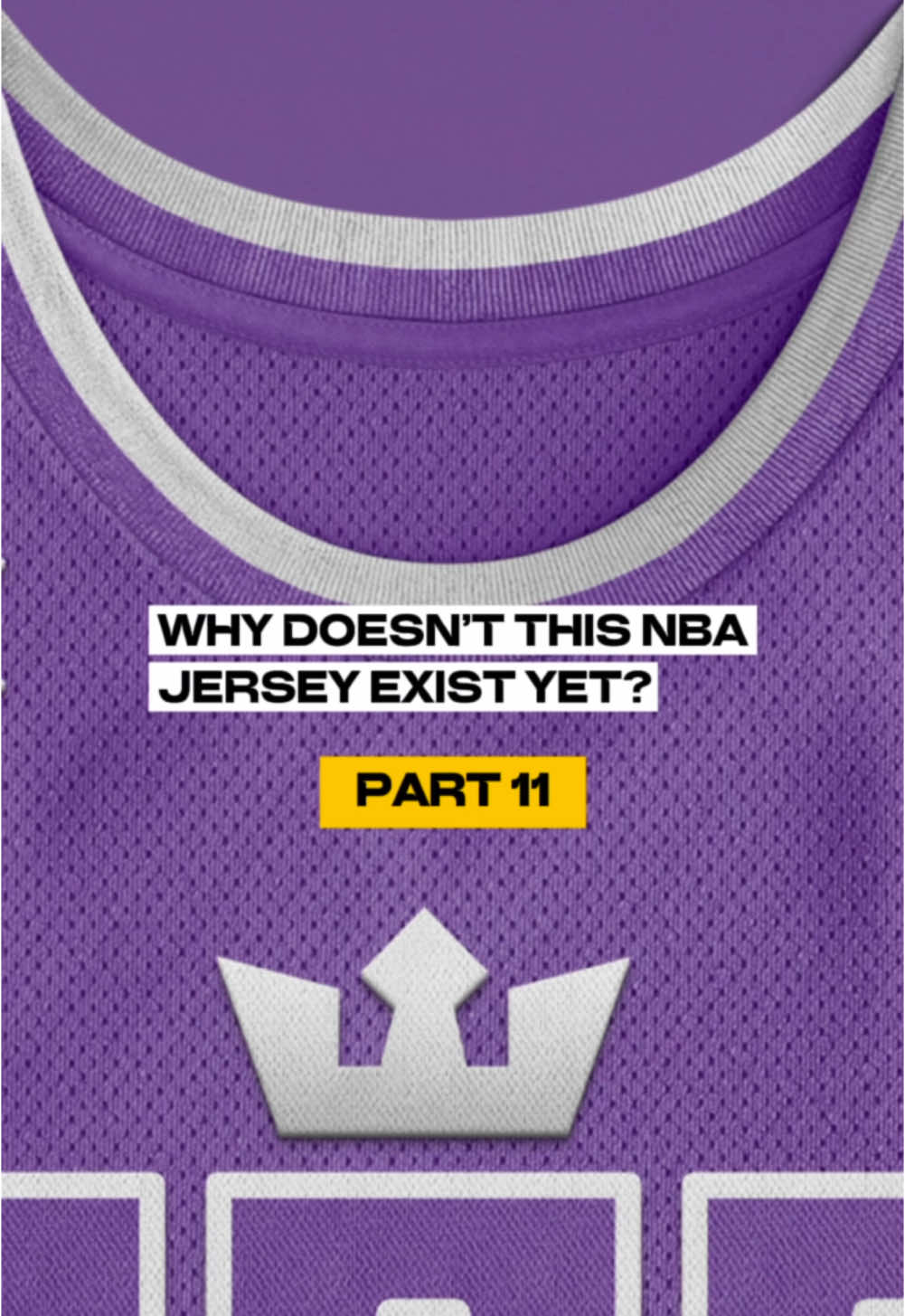 This Sacramento Kings jersey fully embraces the royalty in their name. The purple base sets a regal tone, accented with sleek silver details that elevate the design. The SAC wordmark and numbers are bold in purple, outlined with silver for a clean, striking contrast. Over the “A” in SAC, a silver crown emblem adds a subtle nod to the team’s royal identity. The sides feature a detailed silver royalty pattern, tying the theme together and giving the jersey a distinctive, elevated look. The silver-trimmed collar and sleeves complete the design, making this jersey a perfect fit for the Kings’ legacy. #Nbajerseys #jerseydesign #jerseys #graphicdesign #sacramento #sacramentokings 