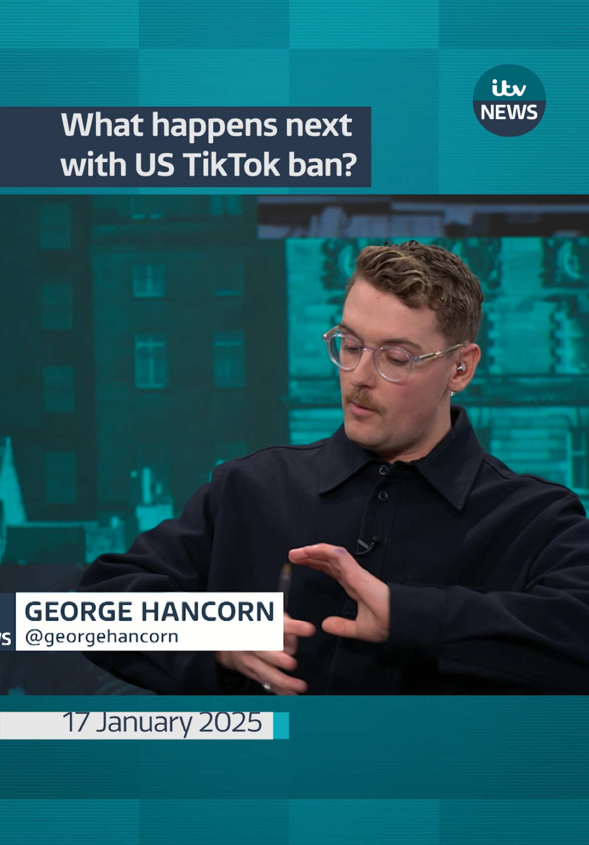 What happens next with US TikTok ban? #itvnews 