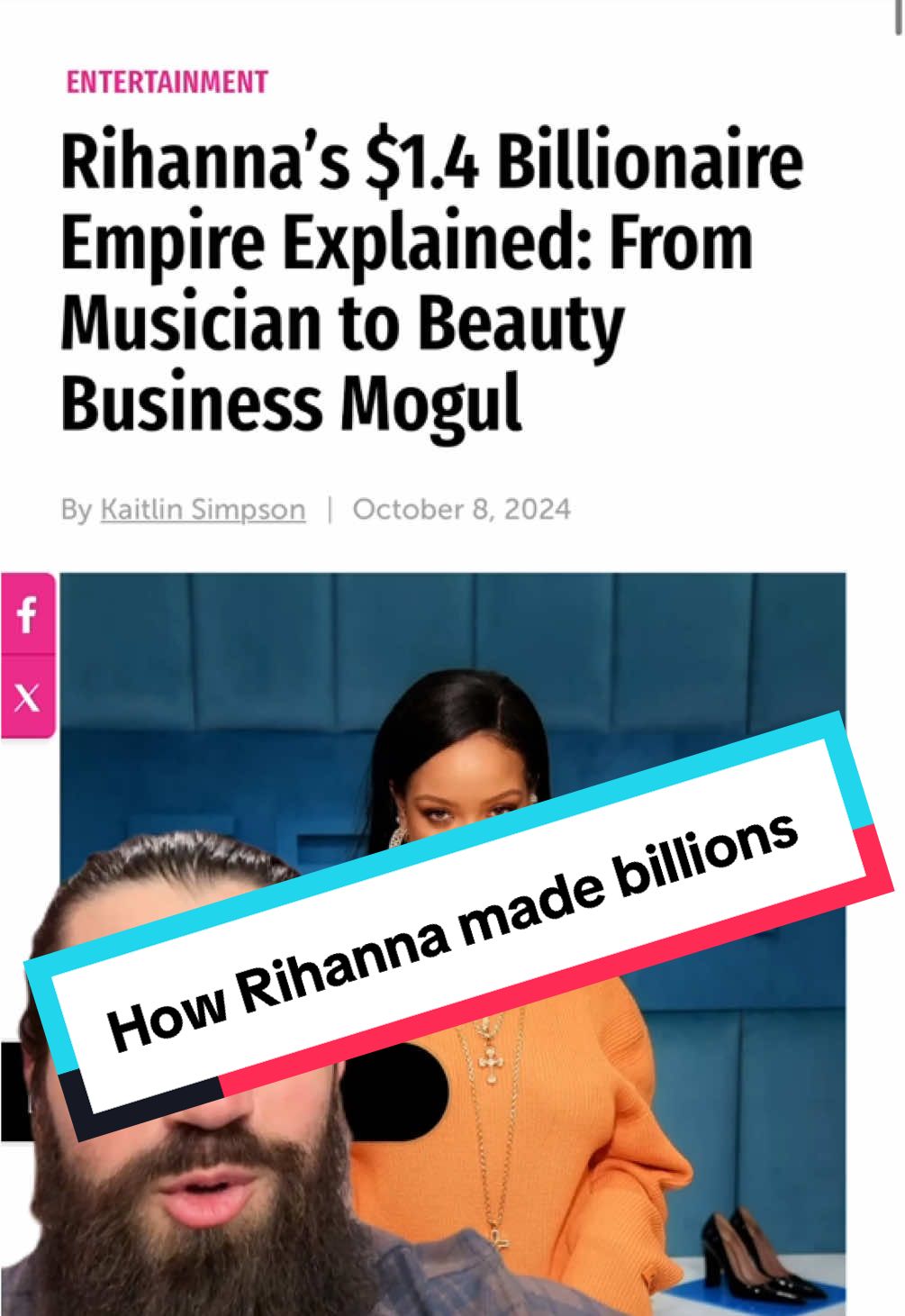 How Rihanna made billions (not from her music)