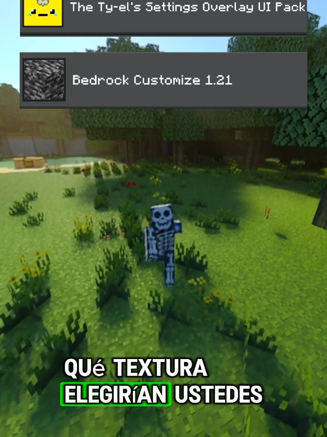 👉Combine 2 TEXTURAS UTILES y este fue el resultado✅ #miencraftgaming #minecraftmods #minecraftbuilding #Minecraft #minecrafter #textura #bedrock #minecraftbedrock #Minecraftbedrock #fyp #parati #foryou 