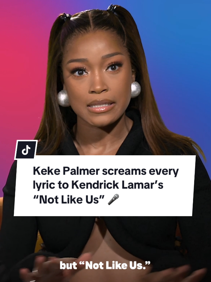 @kekepalmer does NOT hold back when it comes to #KendrickLamar's #NotLikeUs 🎤 #KekePalmer