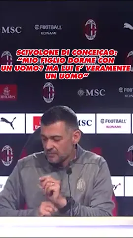 📍Sergio Conceiçao, allenatore del Milan, oggi è stato protagonista di uno scivolone durante la conferenza stampa indetta prima della partita di domani tra Juventus e Milan. Un giornalista, arrivato il suo turno, ha detto al tecnico rossonero: 