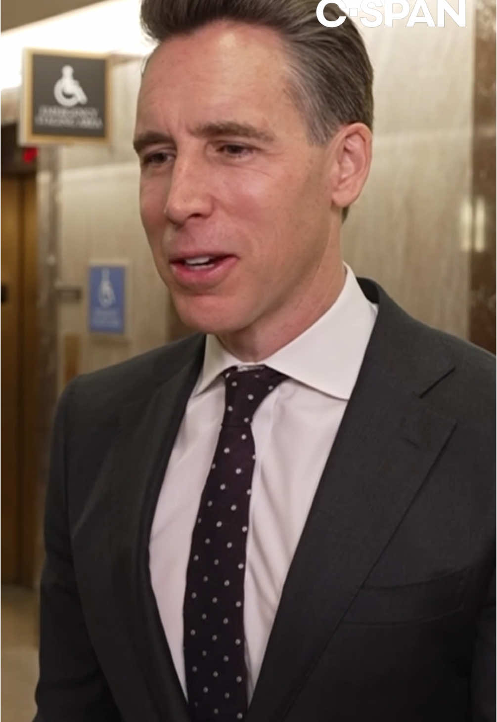 Sen. Josh Hawley (R-MO) on Friday said the best way for TikTok to continue to exist is for it to be sold by its Chinese parent company, ByteDance.   “The problem with TikTok, from a national security perspective, is not the content of it, although people have raised concerns about it, and I have my own concerns. But that’s not why you ban it,” he told reporters. “Why you ban it is that it is controlled by Beijing.”   The Supreme Court earlier in the day upheld the law that bans TikTok in the U.S. beginning Sunday unless it’s sold by ByteDance, making the wildly popular social media app’s future uncertain.   “The president has the authority under the law to delay the sale or the ban, actually, by 90 days. I suspect President Trump will invoke that authority when he comes to office to allow a sale to go through,” Sen. Hawley said.   Watch more at c-span.org #joshhawley #tiktok #tiktokban #cspan 