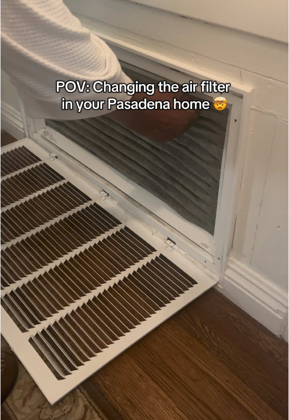 The air in LA 😷 #eatonfire #pasadena 
