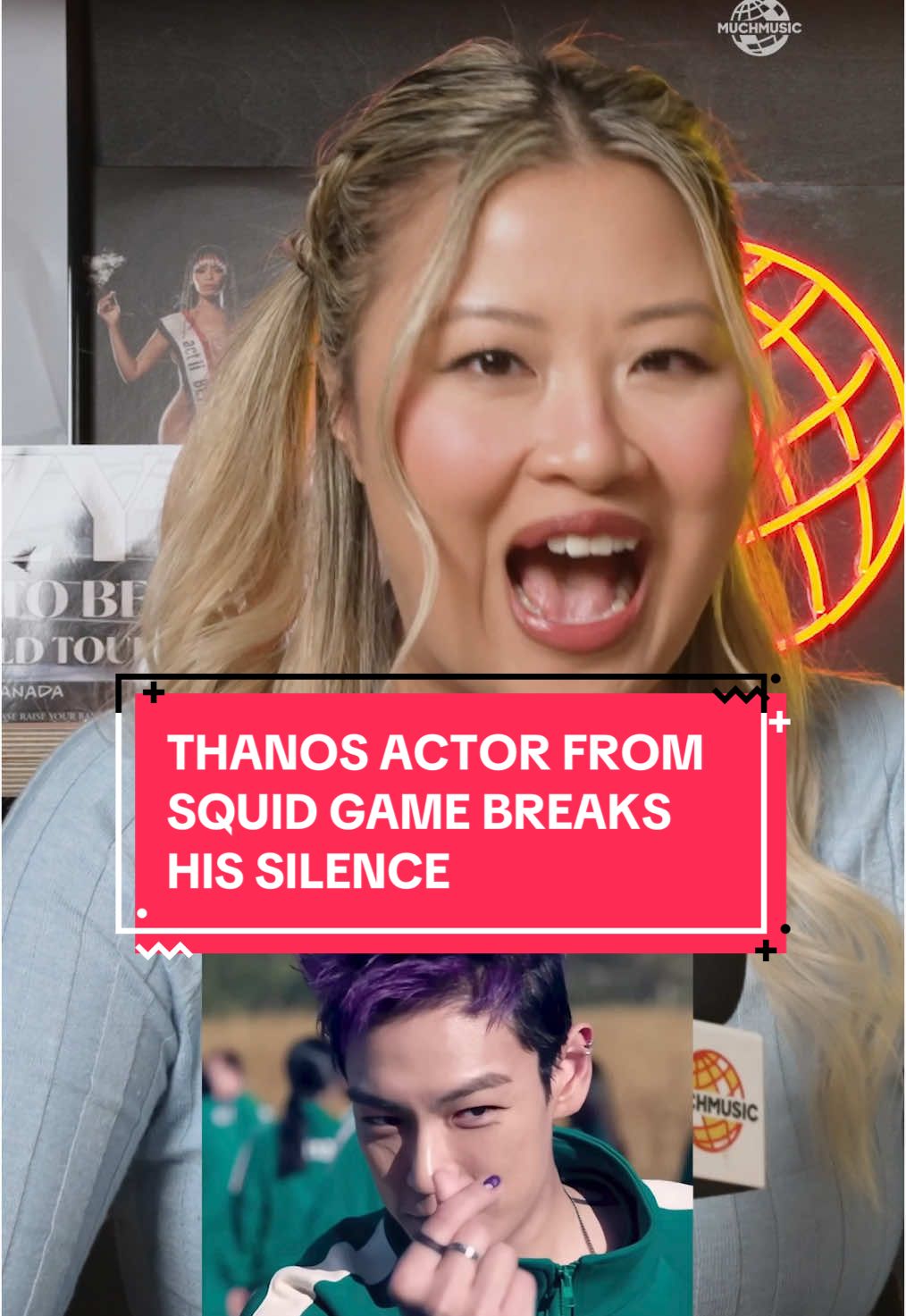 T.O.P. the actor that plays Thanos on hit-series Squid Game is breaking his silence in a new interview where he talks about his past and the reason he was not involved in any promotional content for the show. 🎥Full story on our YouTube/MUCH🌟