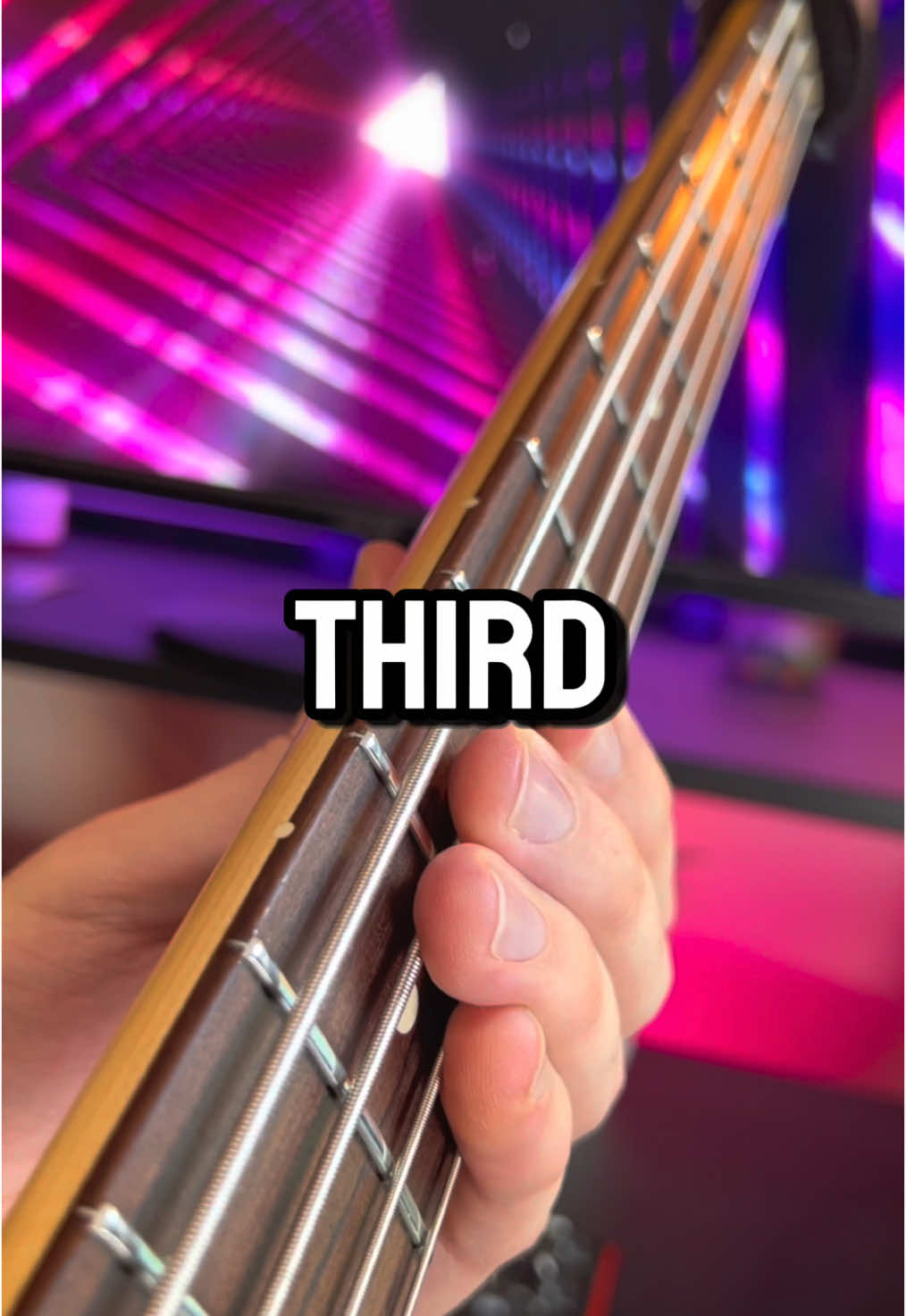 The cliché of all clichés…🤩 This is very well known among guitarist, very used over solos. I think as bassists, we should use this too! The concept is simple. We have a Dominant chord (A7 for example), which has a Major 3rd in it (Root M3 P5 m7). Now…instead of just playing the Major 3rd (C#) right away, we can approach through the minor 3rd (C). It’s almost like a blues phrase (since the blues scale has a minor third), and it gives a very nice effect.  In this example, I’m doing a hammer on from minor to major 3rd. But another good way of doing it is with a slide! Tabs with Chords/Scale on my Bio! 🎶  Info Below 👇 🔴 Sign up on Patreon (only $3/month, cancel anytime) - 🎥 Access to all videos - 🎸 Unique Play Alongs designed to help you practice better  - 🗞️ Collection of tabs and scores as PDF/Guitar Pro Files  - 🔄 Easy Unsubscribe - Cancel anytime  What else are you looking to learn on the bass?? #basstok #bassist #tiktokbassist #basslesson #basstabs #bassistoftiktok #bassclef #musiclesson 