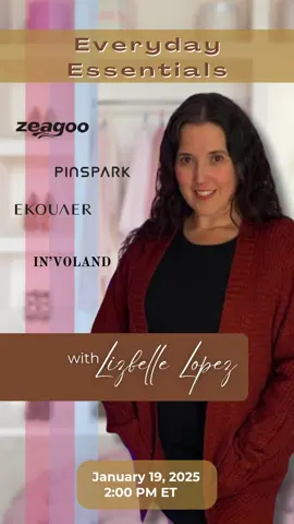 🎥 Live This Sunday! 🎥 Join me on January 19th at 2:00 PM for an Amazon Livestream featuring Everyday Essentials you NEED in your wardrobe! From trendy denim looks to flowy skirts, sporty vibes, and timeless staples, I’ve got your style covered. 🛍️✨ 👉 Don’t miss out on exclusive tips and deals! 📲 Hit the link in my bio to tune in! #EverydayEssentials #AmazonLive #WardrobeBasics #TrendyLooks #FashionForRealWomen #EarnsCommission 💃