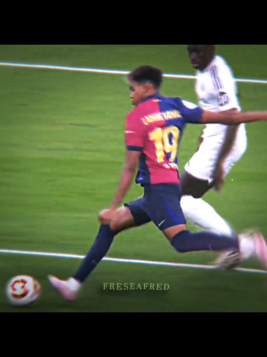 Lamine Yamal Vs Madrid 😍 #yaminelamal #yamal #barca #ElClasico #football #edit