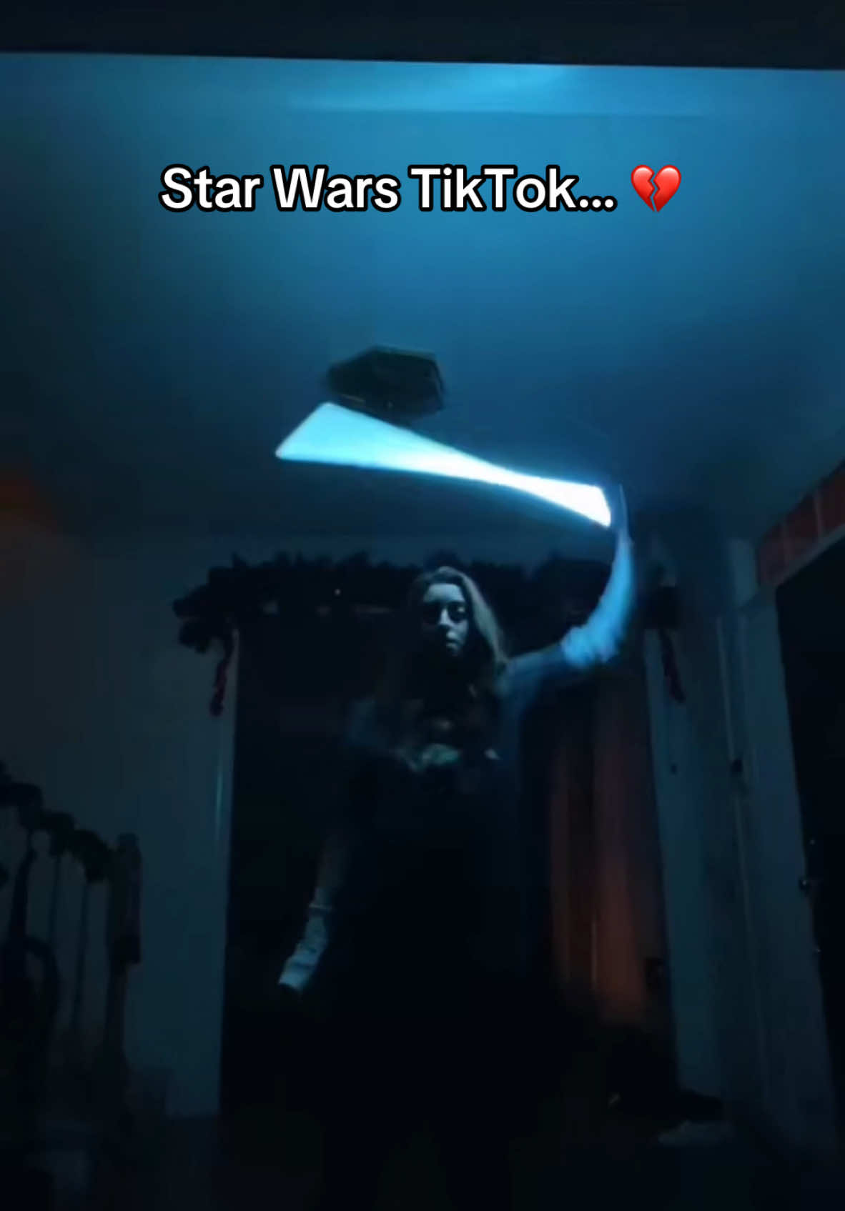 in a galaxy far far away… I found you guys. you ARE my everything. thank you sm for following my journey 😭🤍✨ #starwars #lightsabers #lightsaberspinning #goodbyetiktok 