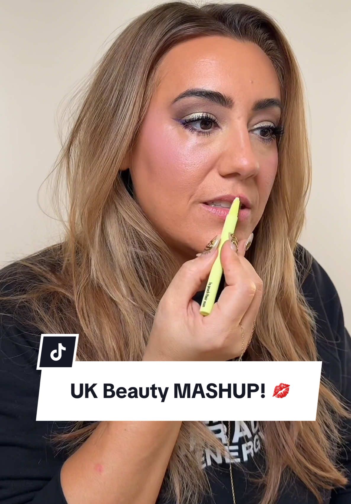 Beauty queens, we filmed this the same day we hopped on a flight to London to meet someone very special (more on that soon!) To kick off the trip a little early, I decided to do a full face of UK beauty and it did not disappoint. ✨ We’re talking @madebymitchell , @No7 , @PLOUISE! Some were a few first-time tries that I tested live on camera. When I say live, I literally mean we went live on TikTok too during the filming of this! It was amazing to interact with all of you while evaluating—who wants to see more of that? 👀 What stood out the most to me from this exploration was definitely the UK’s obsession with creamy textures and radiant finishes! I can’t wait to spend the week diving even deeper into these brands and seeing what other gems the UK beauty world has to offer. If you have a UK fave I need to try, tell us and we’ll try to get our hands on it in London 👀 #makeup #ukbeauty #BeautyTok #grwm #thelipsticklesbians 