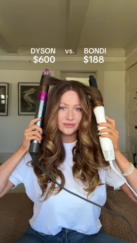 choose your fighter!! The Dyson airwrap vs Bondi boost AirStyler 🤭 #dysonairwrap #blowoututorial #dyson #bondiboost #hairtutorial #hairtransformation 