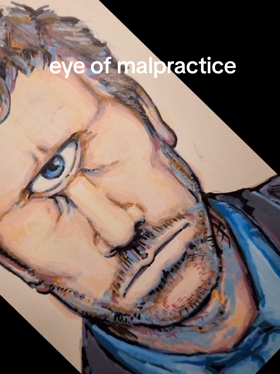 combining my brainrot together #drhouse #eyeofrah #arrtx  #iboughtapropertyinegypt #housemdtok #housemd #paintingart #brainrot 