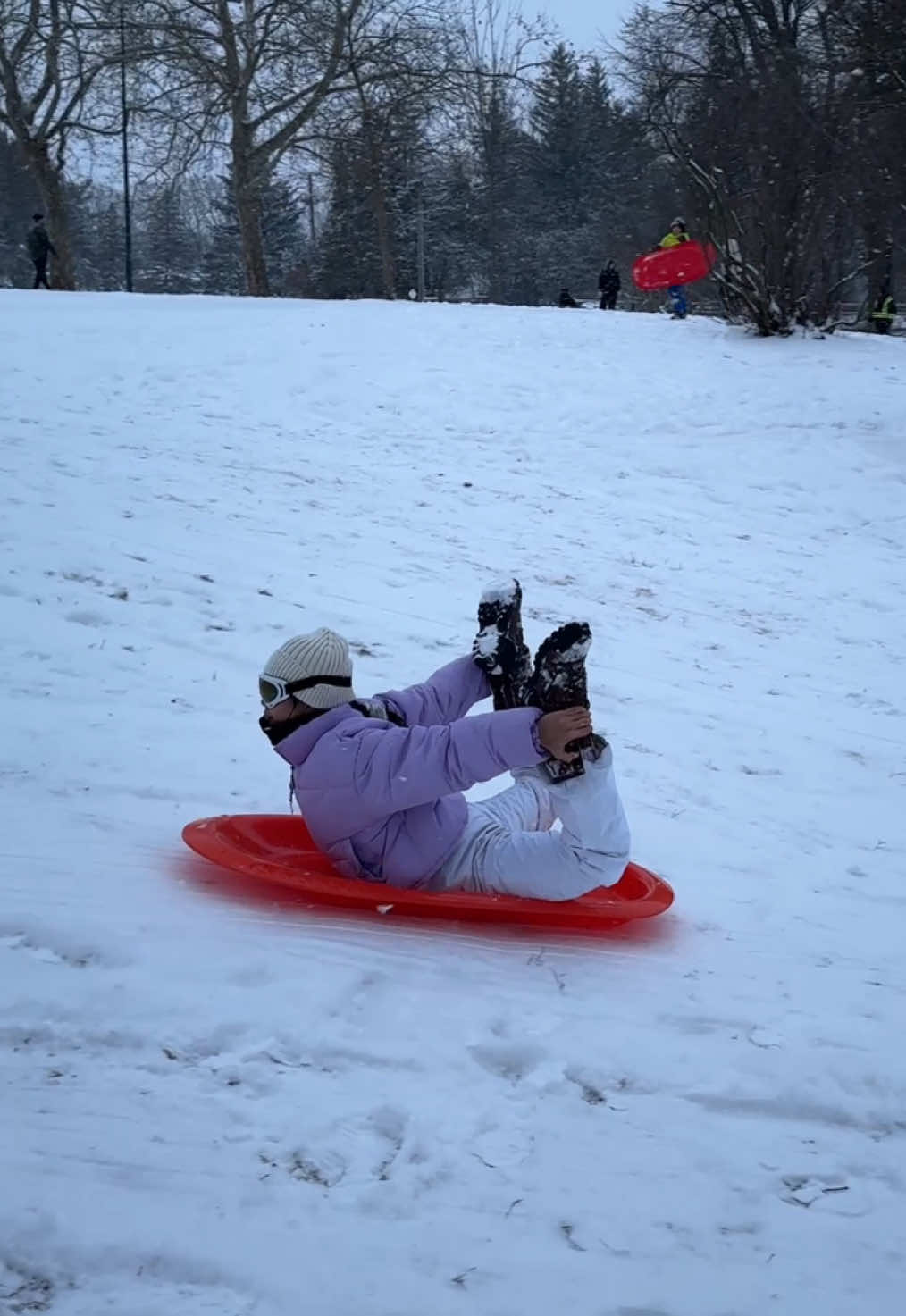 have u ever tried this one? #toboggan #sled #haveuevertriedthisone #fypシ #fyp #tiktokph #foryou