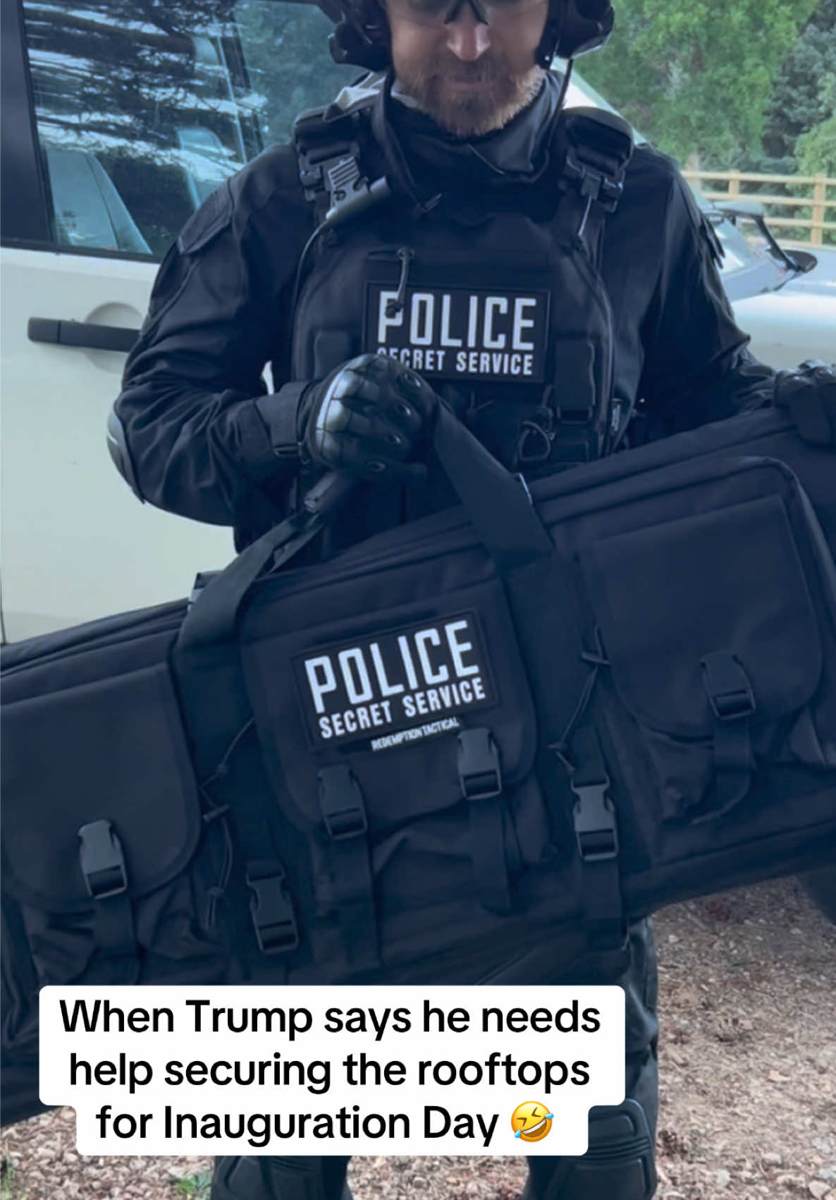 We’ve outfitted a 50 man Secret Service CAT Team with our gear already, we have the capabilities for any team if you need help #trump #security #redemptiontactical #yellowstonetv 