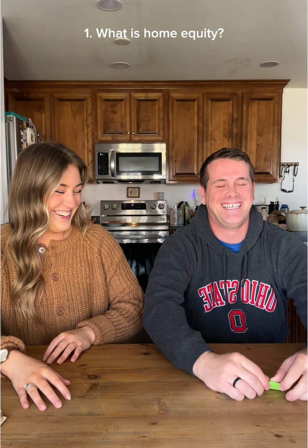 @Hometap invited us to take a pop quiz about home ownership and I invite you to join along! ♥️ Be honest, how many did you know? 👀🏠  #hometap #homeowners #Homeownerquiz #MomsofTikTok #husbandandwife #sponsored 