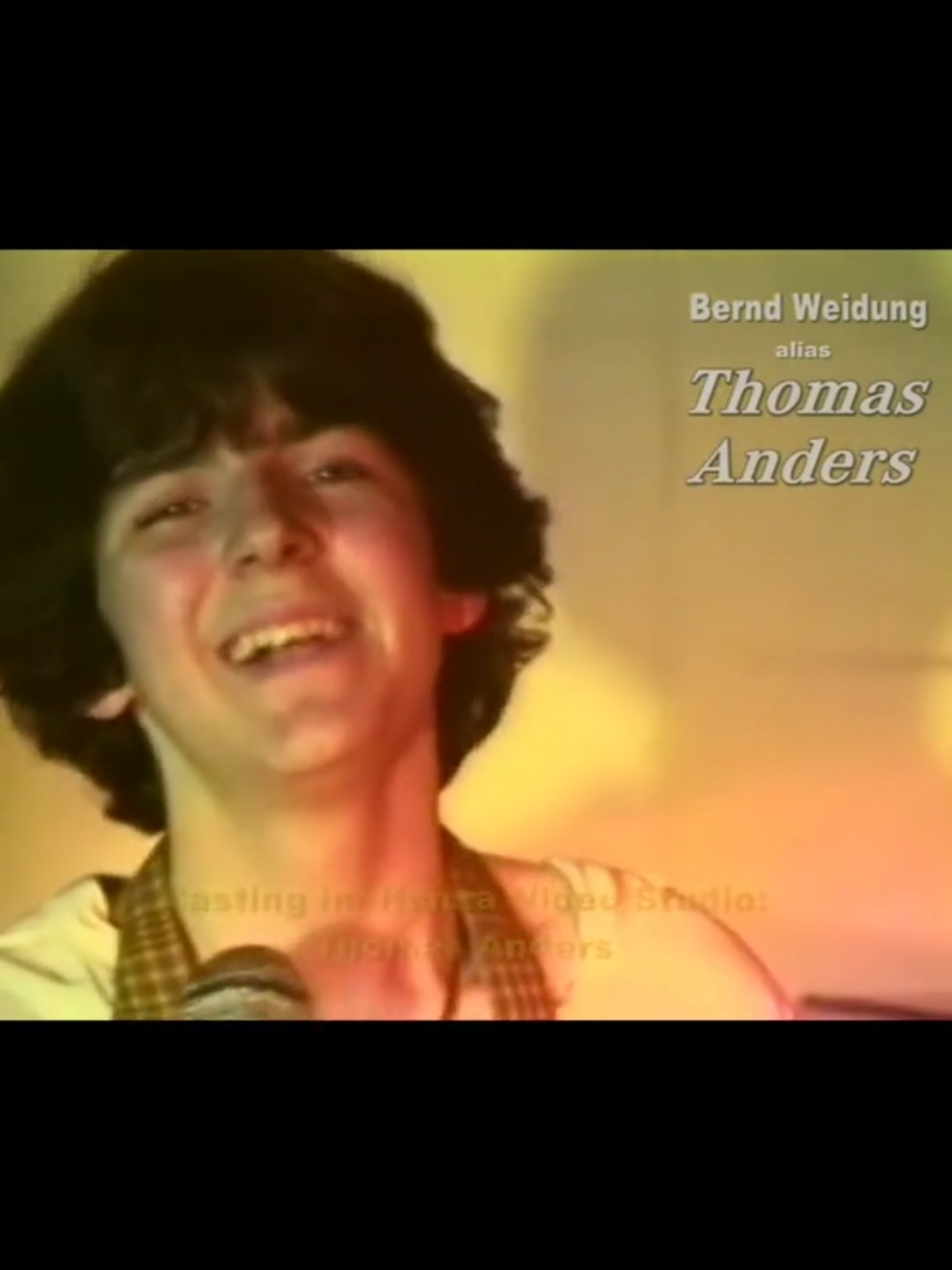 Thomas Anders casting for Hansa ca. 1979 #thomasanders #hansa #live #casting #thomas #anders #before #moderntalking #fyp #foryou #goviral #1979 