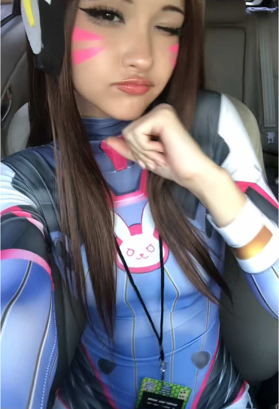 Last min D.va cos for the CFCC!! >_•  #dva #dvacosplay #cosplay #overwatch2 