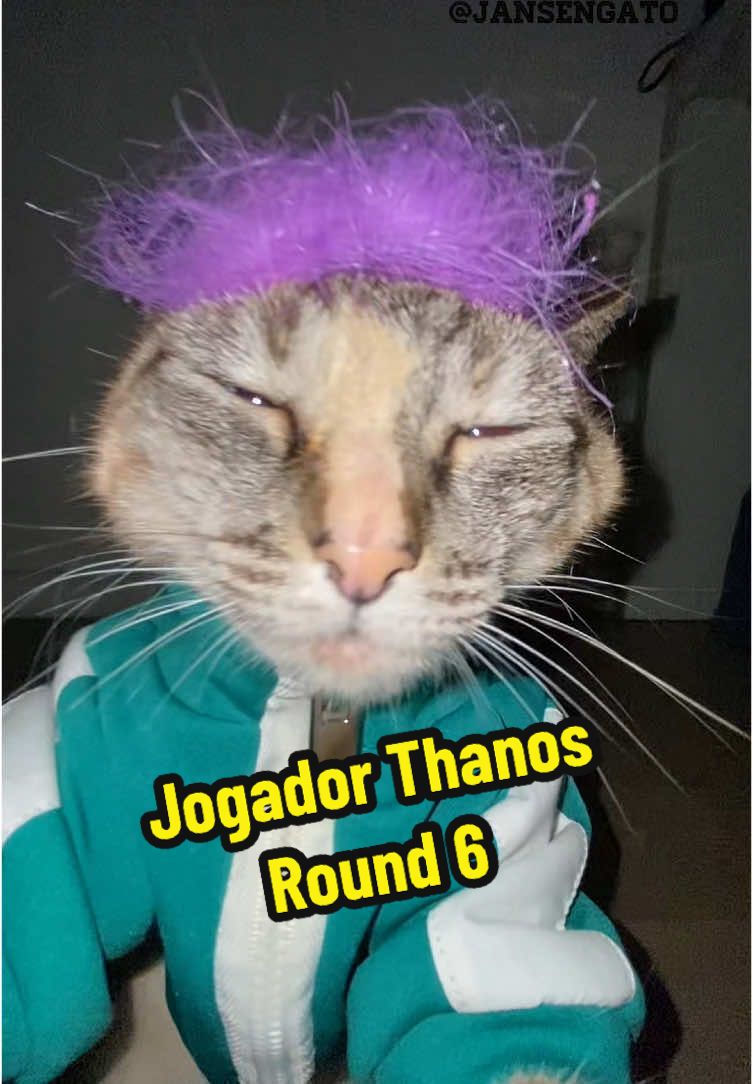 Jogador Thanos 💜 #round6 #squidgame #thanos 