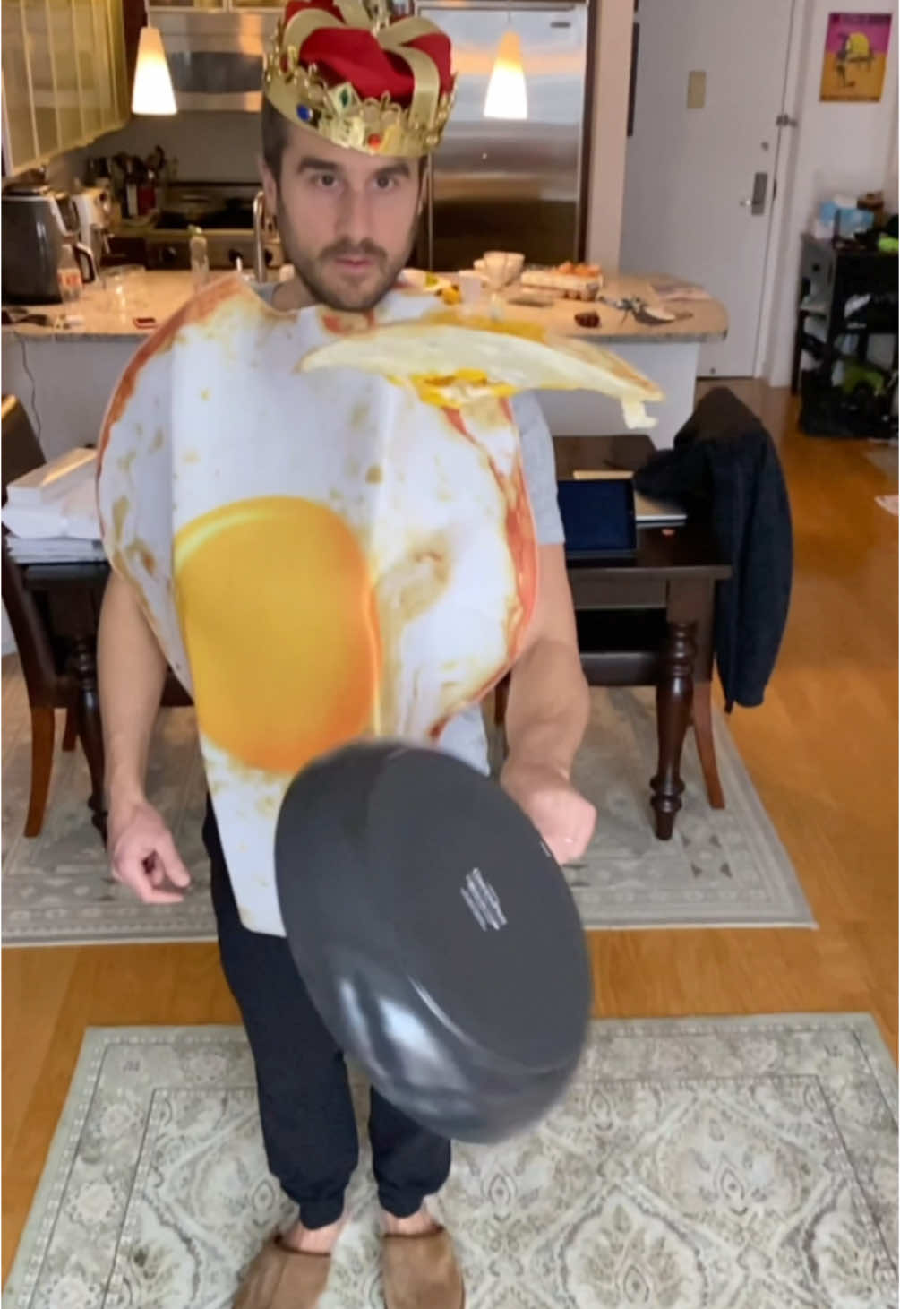 You can’t ban the Omelette King #asmr #omeletteking #eggs