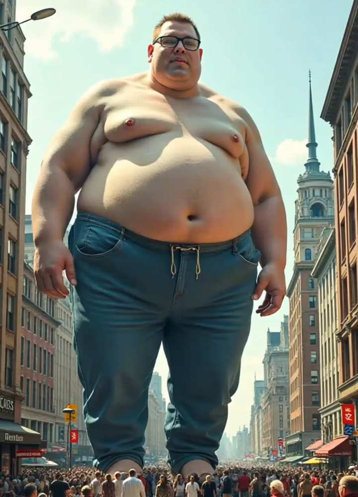 Yes! Giants are real 😱 This man is only 25 years old and bigger than a building 🤯 . . .  #giant #bigman #ai #aiart #aigenerated #artificialintelligence #funny #fyp 