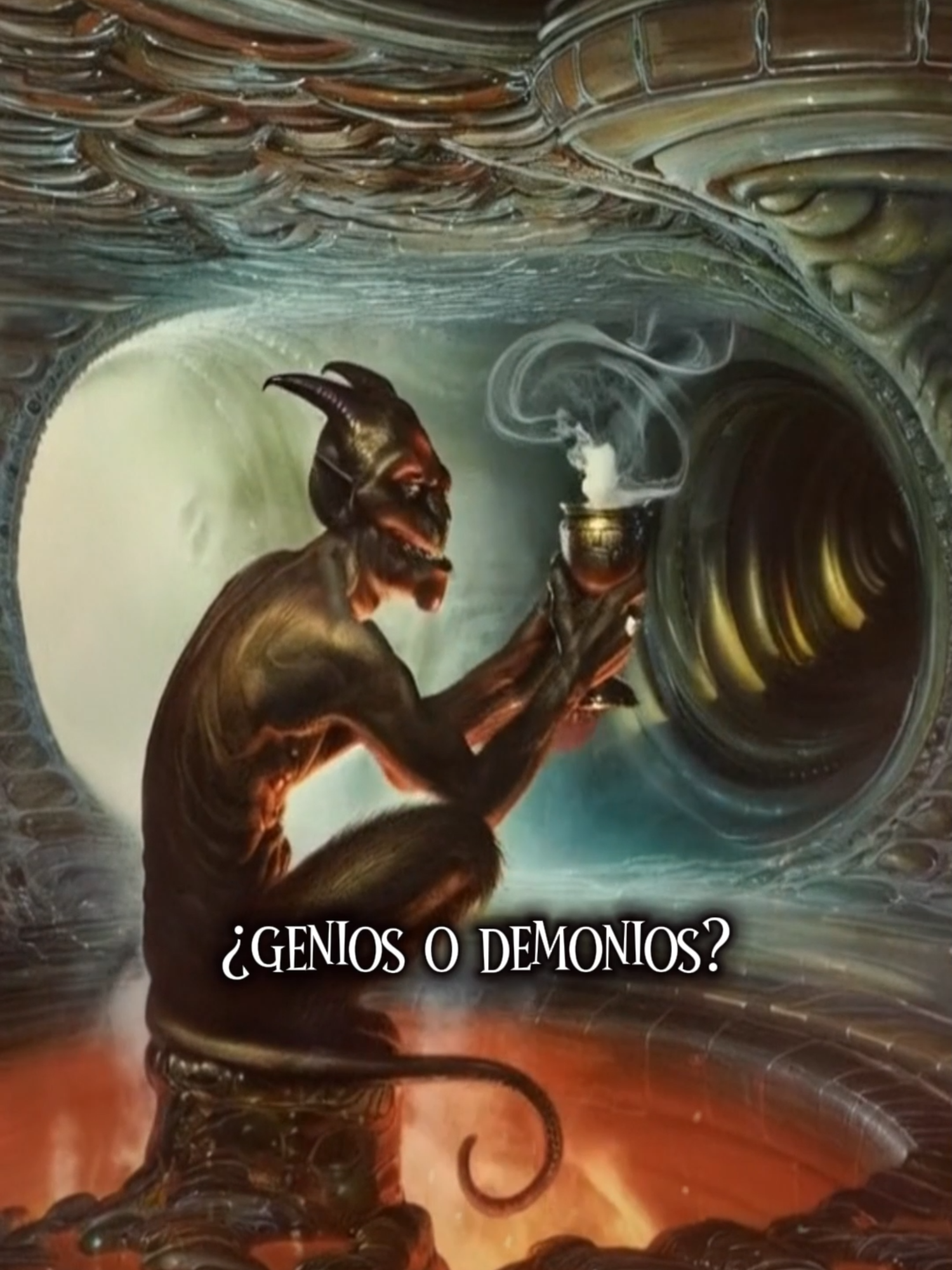 ¿Genios o demonios? Sellados en lámparas y urnas, no como guardianes, sino como castigo. Cada deseo que conceden no es un favor, es una trampa que podría cambiar tu destino para siempre. ¿Serías capaz de resistir la tentación? #genio #Pacto #demonios #viral_video #lamparas