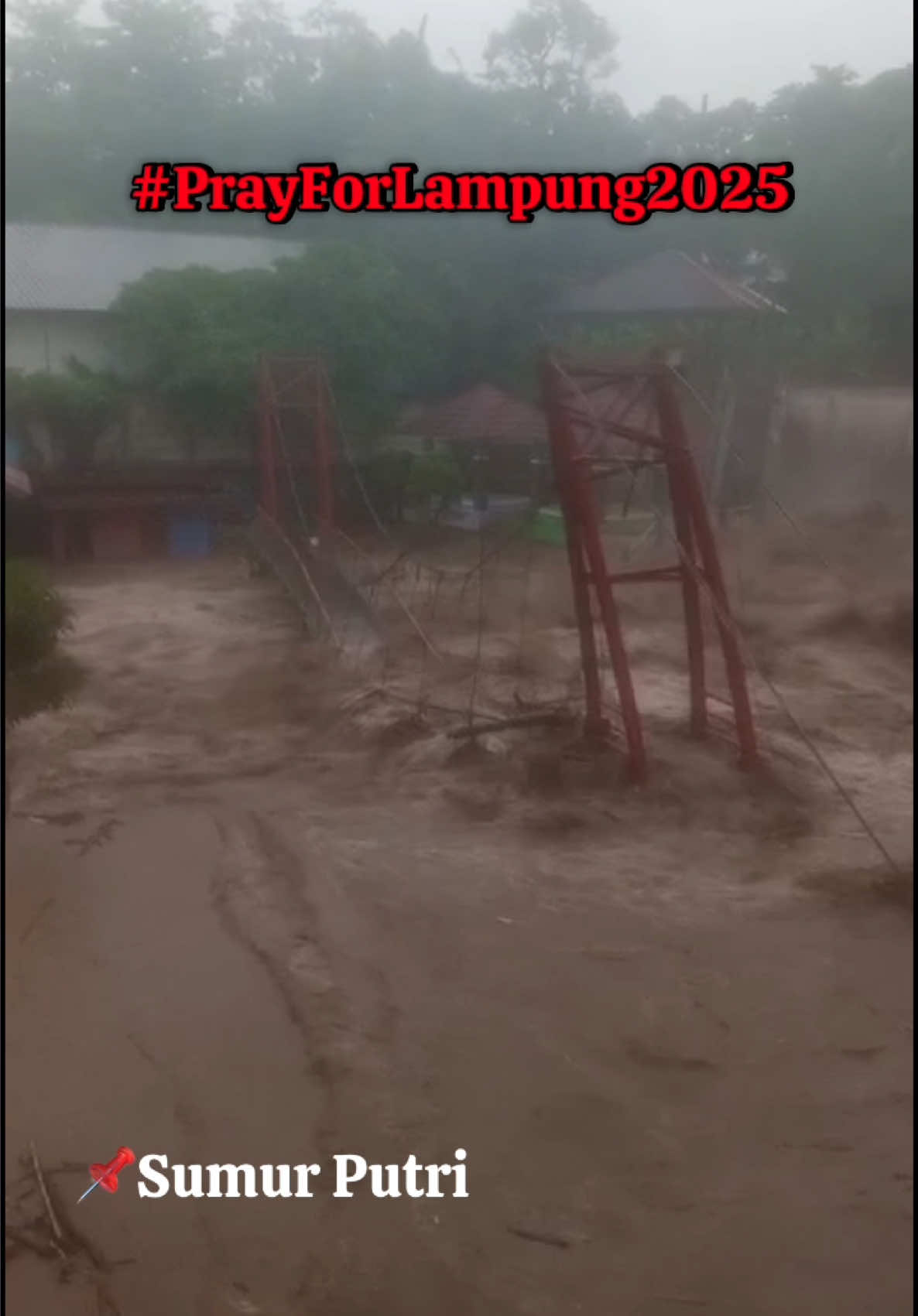 Banjir di kota bandar lampung!! Makin Parah #banjir2025🥺 #lampungbanjir #beritaviral #bencanaalam #trendingvideo 