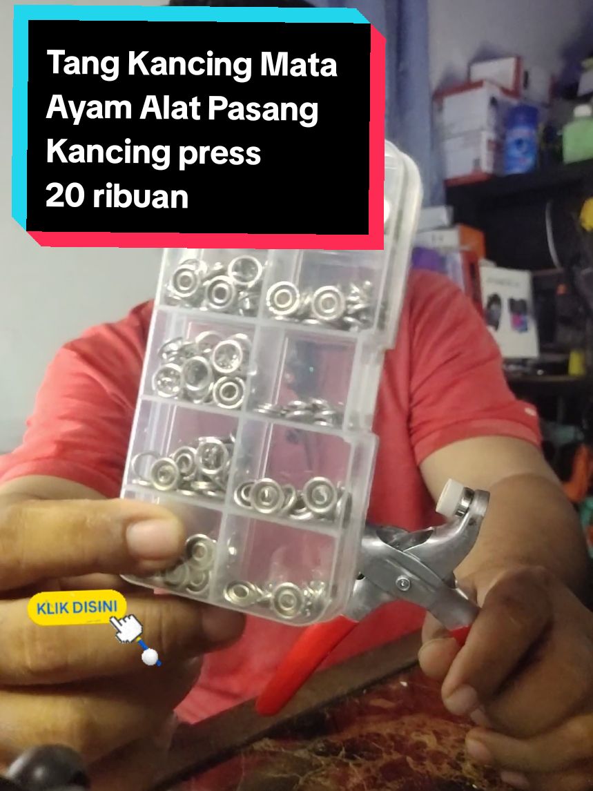 Tang Kancing Mata Ayam Alat PaSang Kancing Press✅#tangkancingjepret #kancing  #labalabampa #arfqihnetsolution 