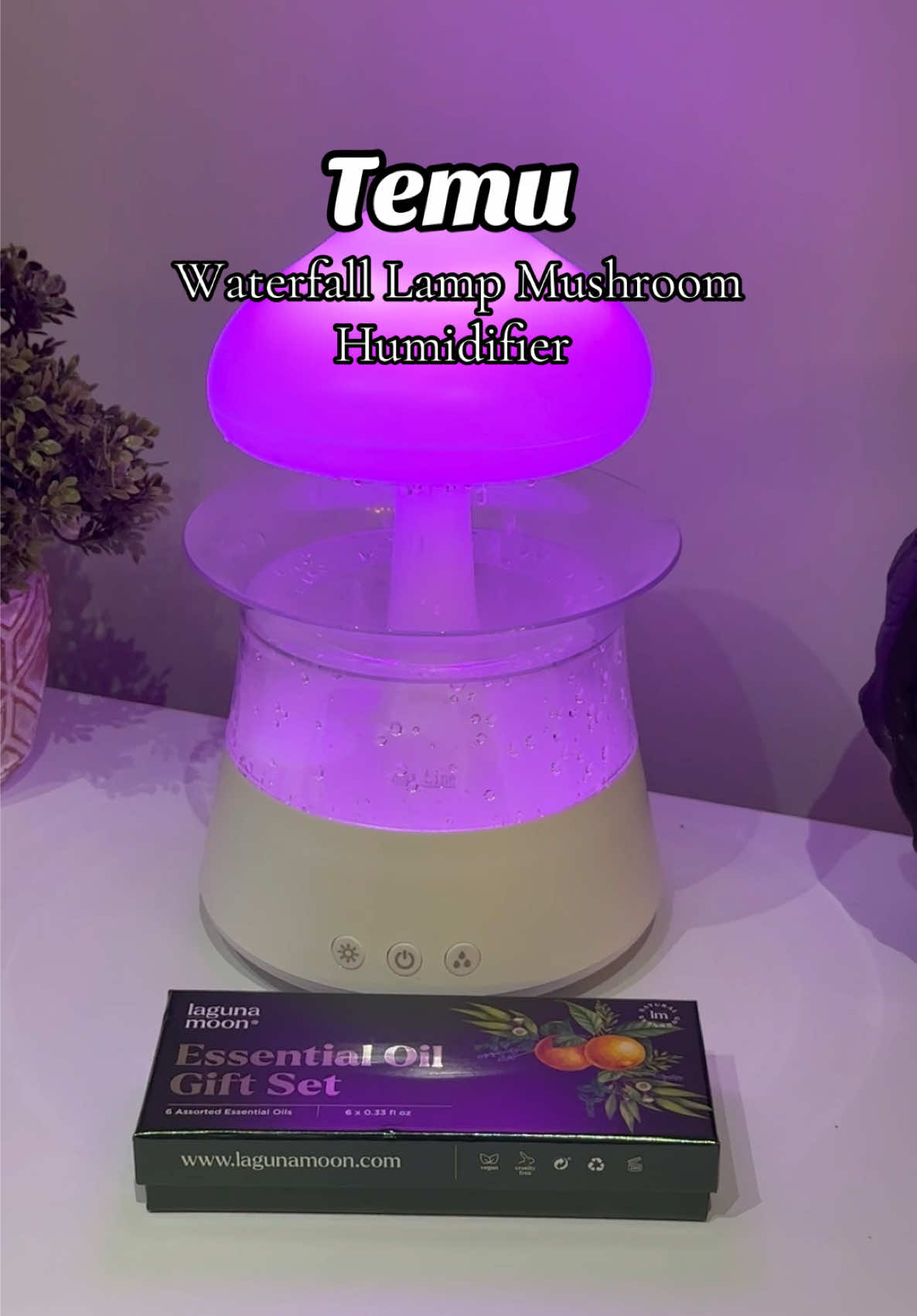 Transform your space! 🍄💧 This waterfall lamp doubles as a mushroom humidifier, adding magic and moisture to your home!  🔍code: dwf3463 for $0 items 🎉✨Check out the link in bio to shop now! 🔗 (Only for new app users with qualifying orders.T&Cs apply)  #temu#temumethod #temucodes #temudealcode #temuhaul #temufinds #viral #fypage #trending #newyearhaul