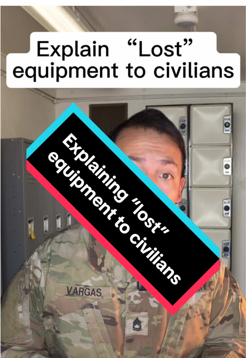 Explaining “lost” equipment to civilians #military #miltok #veteran #army #marines #navy #airforce #militaryspouse #militarylife 