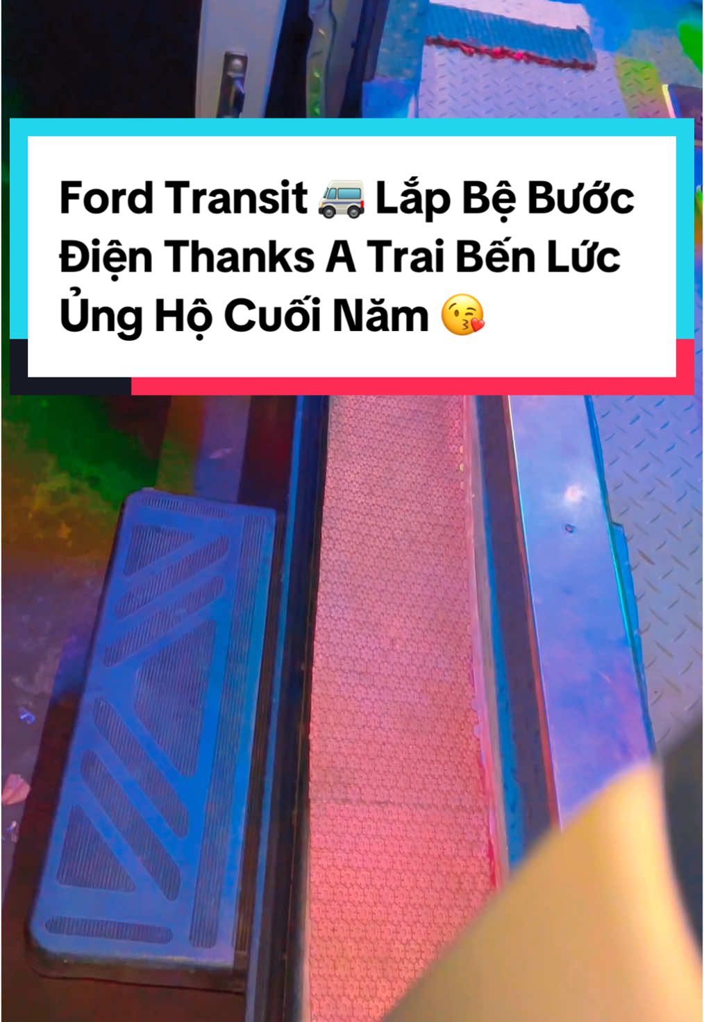 Ford Transit 🚐 Lắp Bệ Bước Điện Thanks A Trai Bến Lức Ủng Hộ Cuối Năm 😘 Giao Xe Lụm 🌾Nha Anh Em 🤭 AcE Có Nhu Cầu Lắp Đặt Alo E Tư Vấn ✌️ #CapCut #xuhuong #saigon #Phat_Auto_6613 #nghenghiepcuatoi #fordtransit 