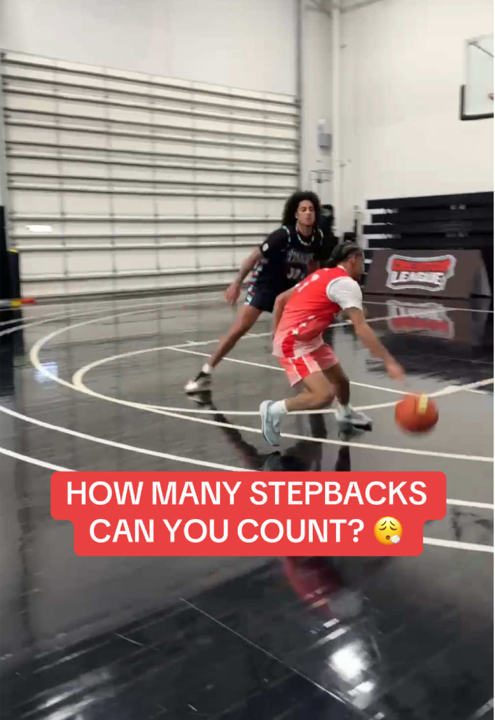 These stepbacks had Cam Wilder EXHAUSTED. 😭 #camwilder #juliannewman #basketball #funny #foryou 