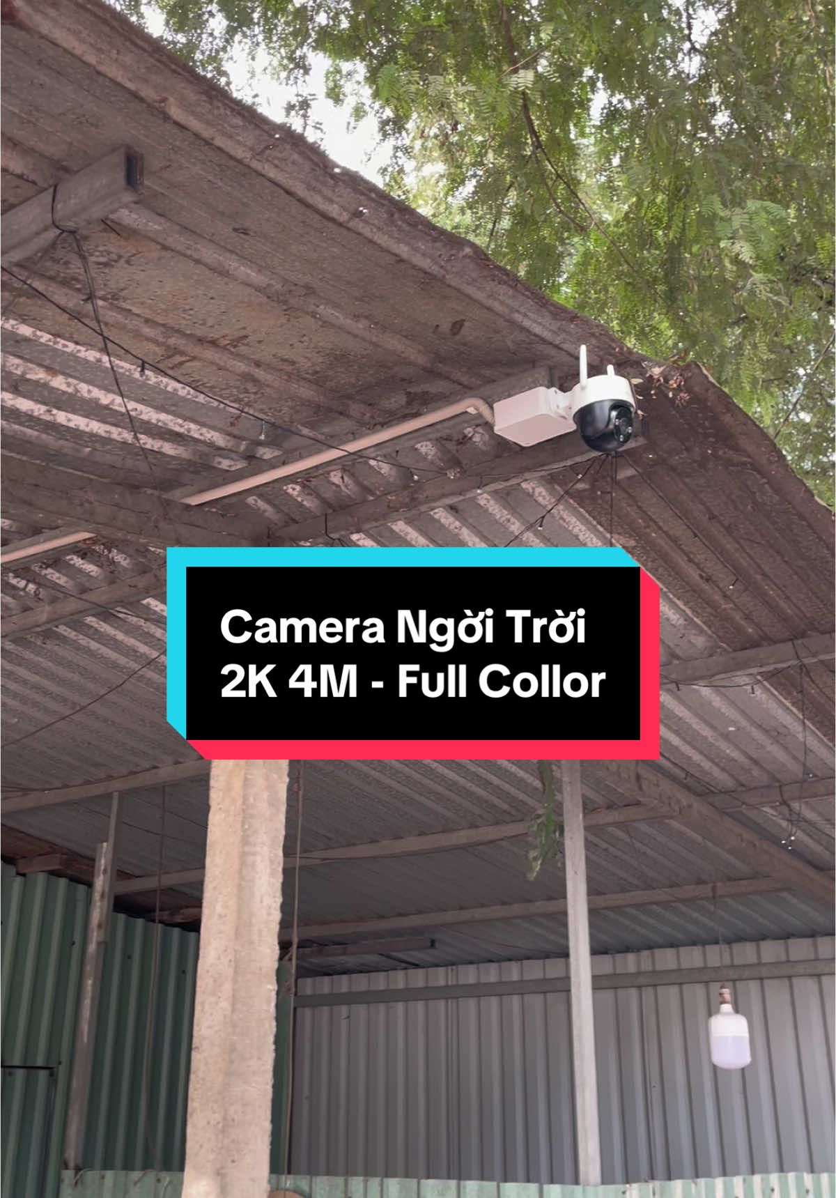 Lắp đặt Camera Xoay ngoài trời 2K 4M cho anh khách ở Hóc Môn #xuhuong #thaibaocamera #lapdatcameraquansat #cameraanninh #cctvcamera #cameragiamsat #cctv 